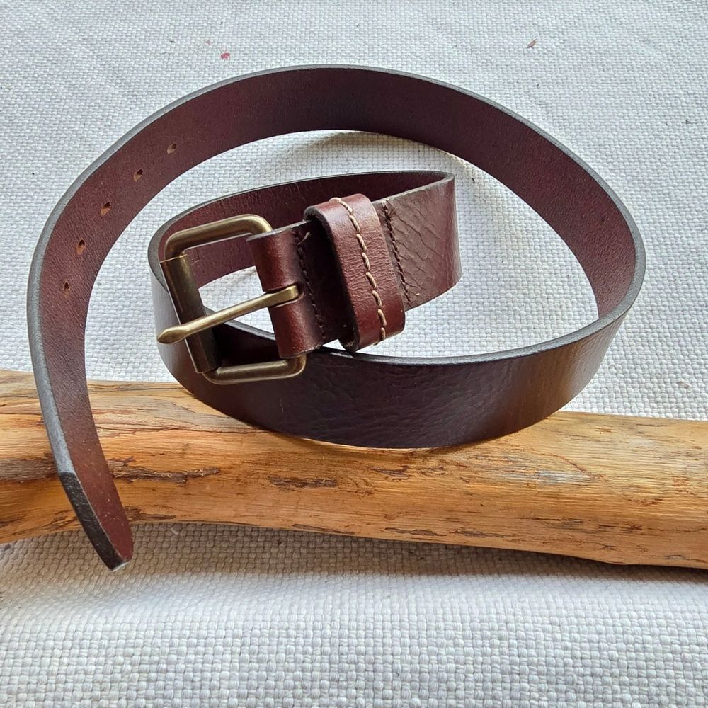 Allen Edmonds Brown Leather Belt
